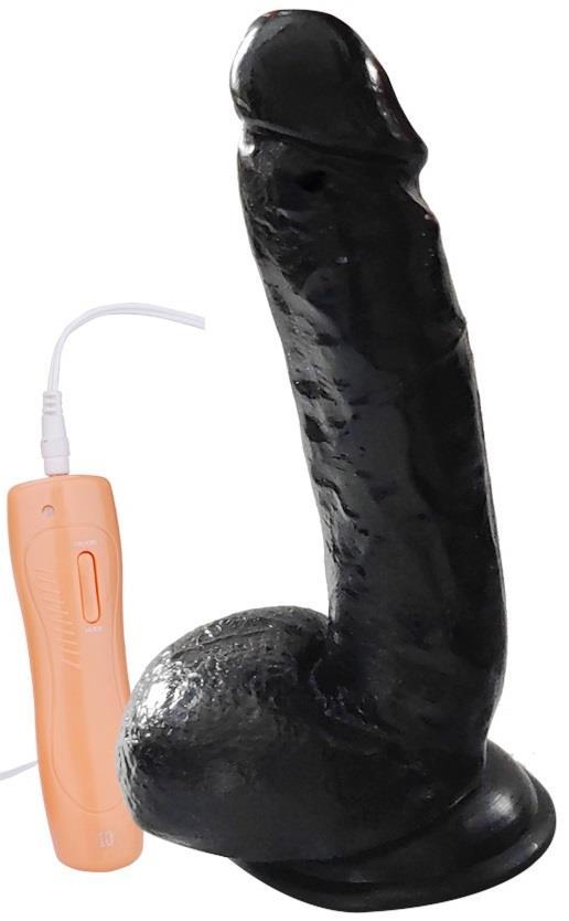 10 Farklı Titreşimli Penis Gerçekçi Yumuşak Doku 22 Cm Kalın Vantuzlu Zenci Realistik Vibratör Dildo