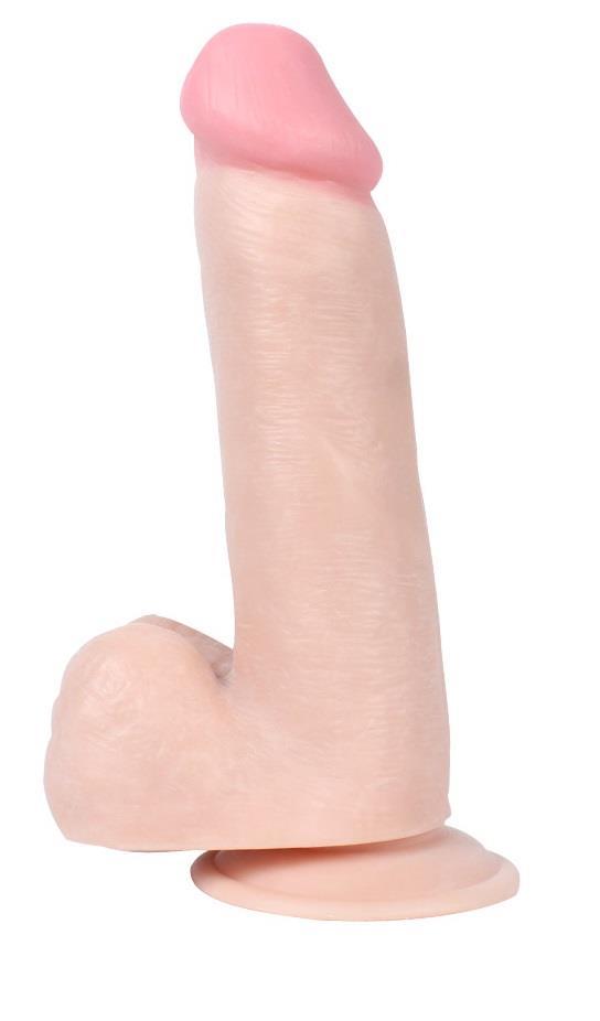 20 Cm Ultra Realistik Et Dokusunda Dildo Gerçekçi Doku Hissiyatı Güçlü Vantuzlu Ten Rengi Penis