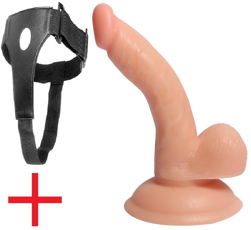 Anal Vajina Kemerli 13 Cm Eğik Takma Penis Vantuzlu Gerçekçi Doku Realistik Belden Bağlamalı Dildo