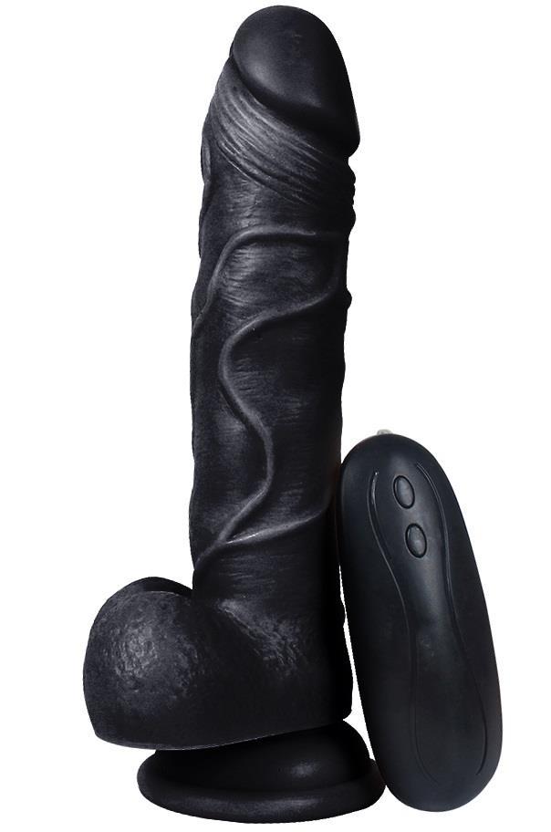 Beast Sexy 20 Cm 10 Fonksiyonlu Titreşimli Zenci Realistik Penis