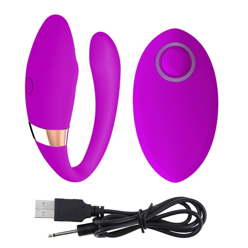 Çiftlere Özel Lüx Uzaktan Kumandalı Usb Şarjlı 10 Farklı Titreşim Klitoris Uyarıcılı Orgazm Vibratör