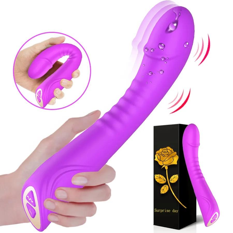Esnek Soft Silikon Doku Usb Şarjlı 10 Mod Güçlü Titreşim G-Spot Klitoris Uyarıcılı Orgazm Vibratör