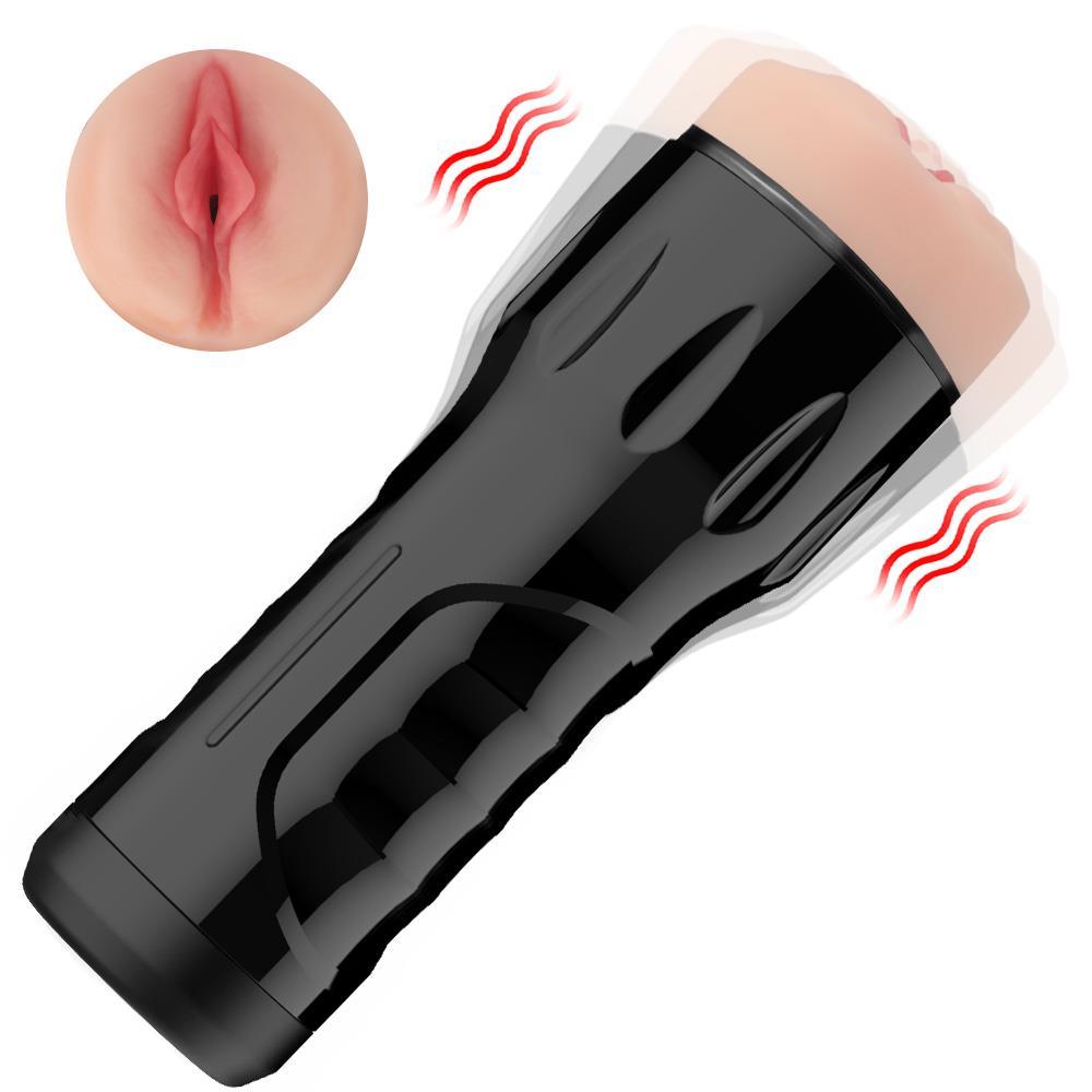 Et Dokusunda Büyük Boy Usb Şarjlı 3 Farklı Hız Ve 7 Farklı Titreşim Modu Vajina Mastürbatör Kupası
