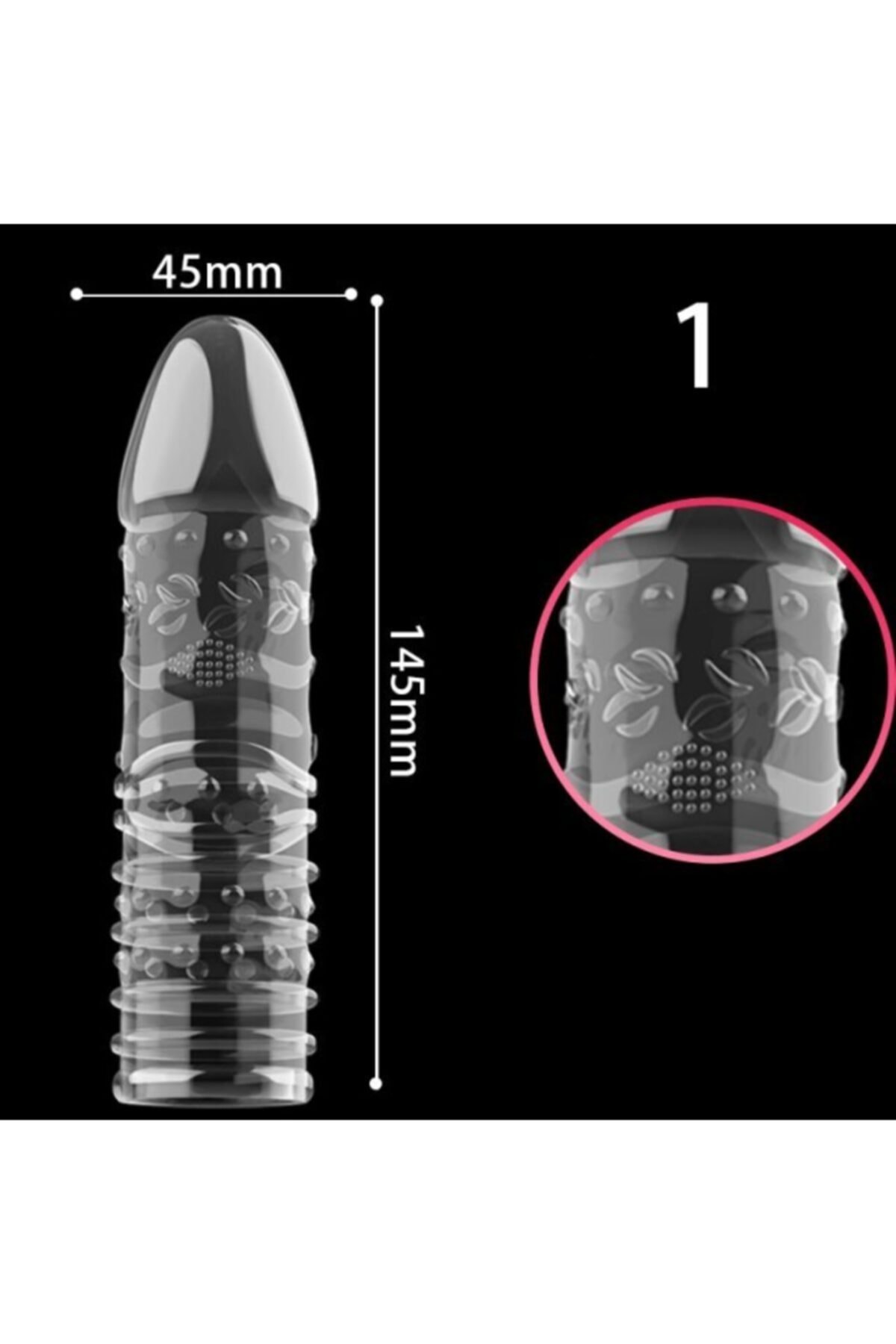 Tiger Geciktirme Ve Sağlayan Sleeve Silikon Penis Kılıfı