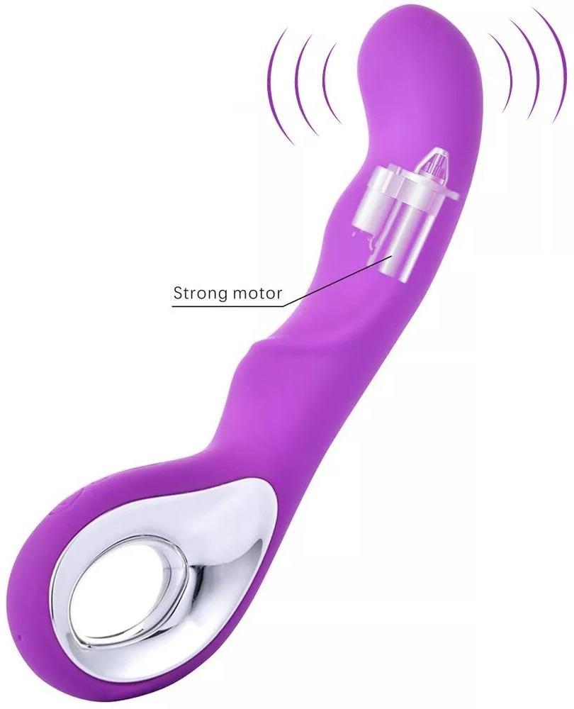 G Noktası Uyarıcılı Usb Şarjlı 10 Farklı Titreşim Yüksek Kaliteli Silikon Doku Orgazm Zevk Vibratörü
