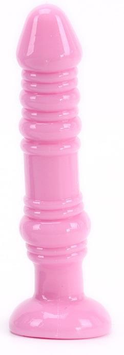 Genişletici Açıcı Alıştırıcı Boğumlu Esnek Jel Dokuda 13 Cm Penis Görünümünde Anal Tıkaç Plug