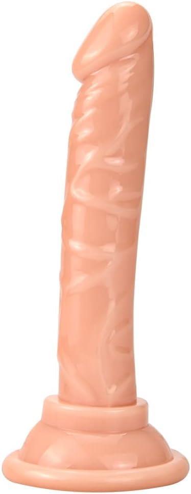 Gerçekçi Dokuda Anal Ve Vajina Kullanılabilen Ten Rengi 14.5 Cm Dildo Vantuzlu Penis Realistik Dildo