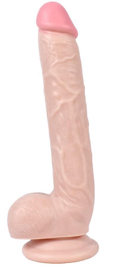 Güçlü Vantuzlu Ultra Gerçekçi Boyutta Ve Ten Doku Hissiyatında 28 Cm Penis Süper Realistik Dildo
