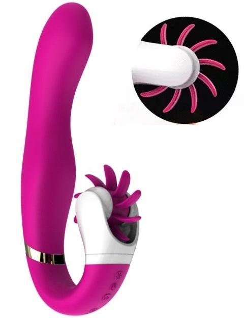Hareketli Dönebilen Klitoralis Uyarıcılı Isıtmalı Usb Şarjlı 12 Farklı Titreşim Teknolojik Vibratör