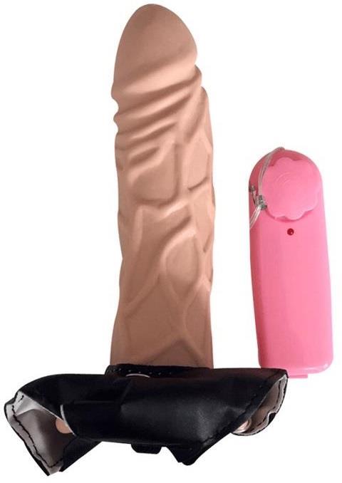 İçi Boş Ayarlanabilir Titreşim Gerçekçi His Belden Bağlamalı Erkekler İçin Takma Penis Kemerli Dildo