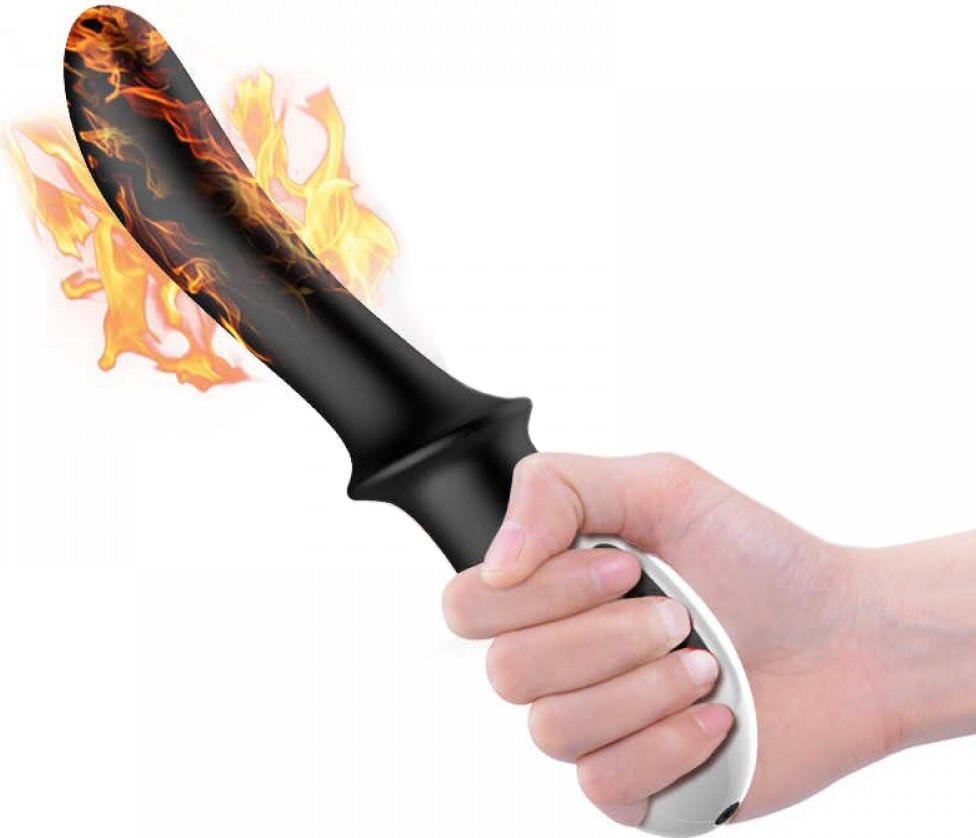 Isıtmalı Özel Silikon Doku Usb Şarjlı 10 Farklı Titreşimli G Noktası Uyarıcılı Orgazm Zevk Vibratörü