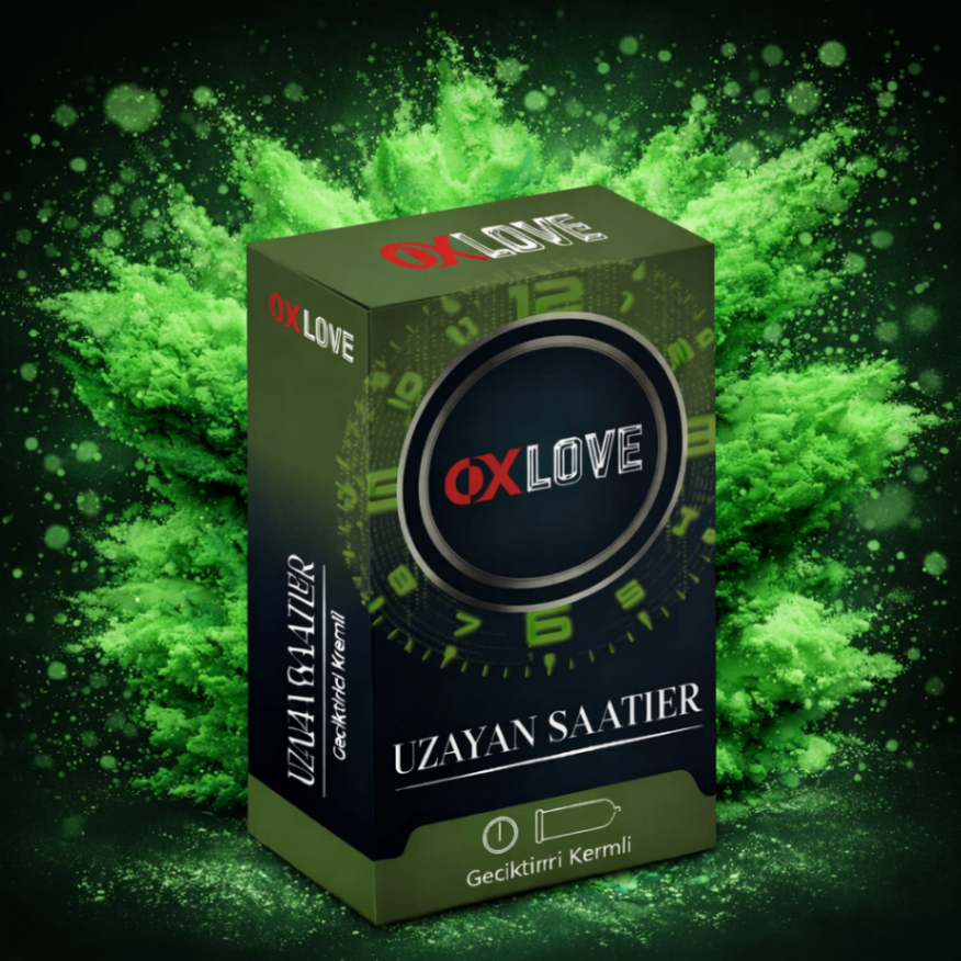 OX Love Uzayan Saatler Geciktiricili Prezervatif