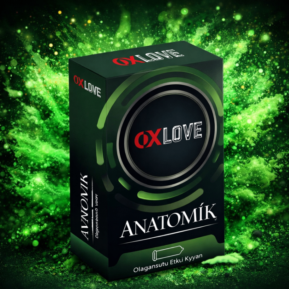 OX Love Anatomik Kaydırıcı Oranı Yüksek Prezervatif