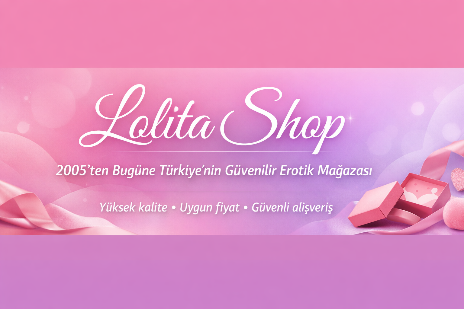 Lolita Shop: 2005’ten Bugüne Türkiye’nin Güvenilir ve Lider Online Erotik Mağazası
