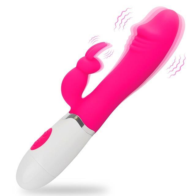 Pürüzsüz Soft Silikon Dokuda 30 Farklı Titreşim Tavşan Klitoris Uyarıcılı Orgazm Teknoloji Vibratör