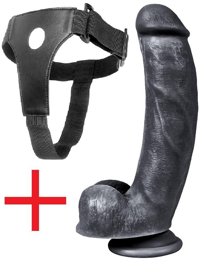 Realistik Deri Kemerli Et Doku 21 Cm Zenci Penis Gerçekçi Vantuzlu Takma Belden Bağlama Siyah Dildo