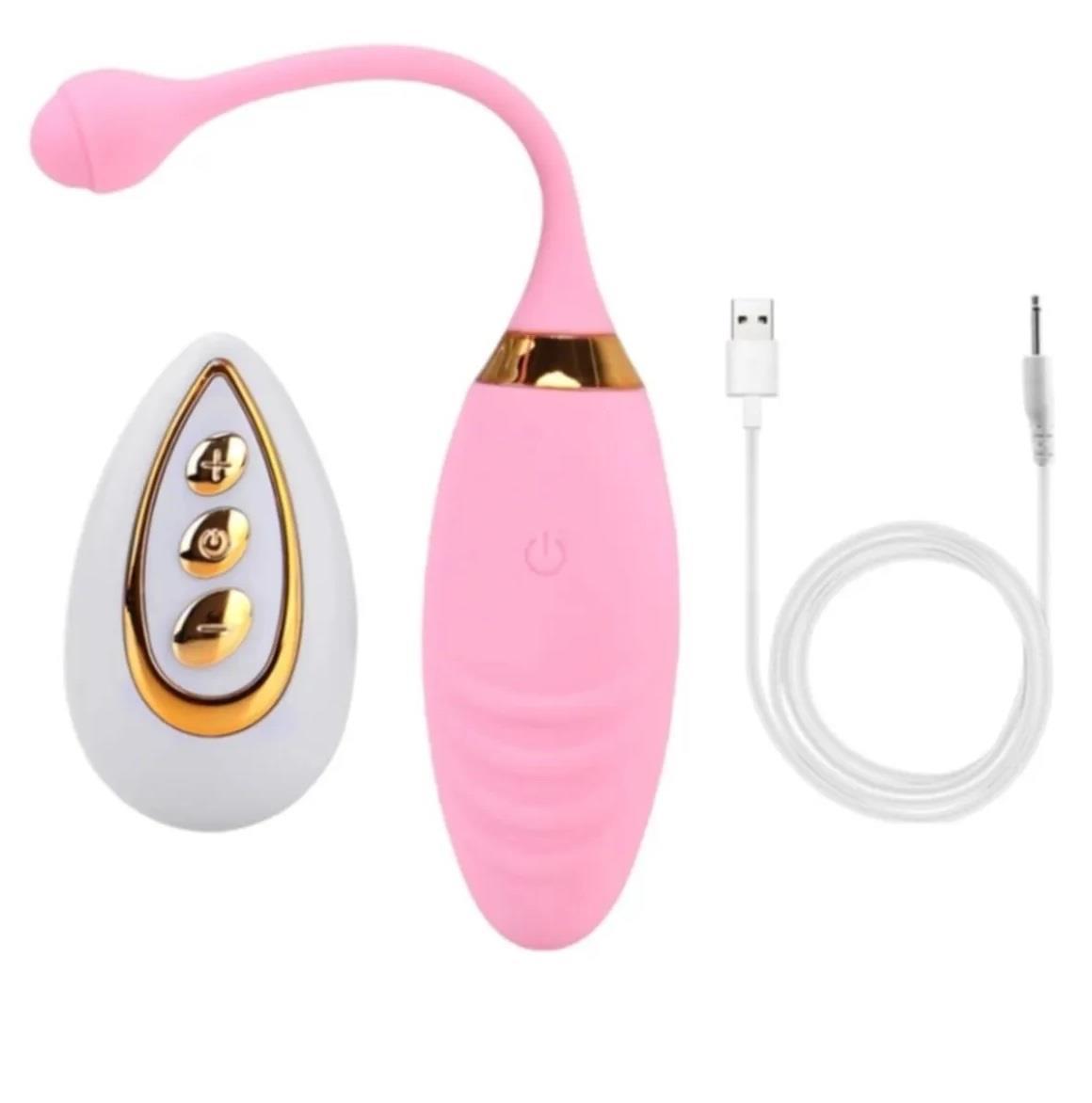 Soft Silikon Dokuda Kegel Vajina Topu 10 Mod Titreşim Usb Şarjlı Uzaktan Kumandalı Orgazm Vibratörü