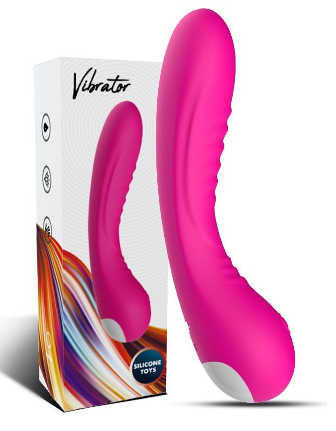 Usb Şarjlı G Noktası Uyarıcılı 9 Farklı Titreşimli Soft Silikon Dokuda Orgazm Teknolojik Vibratör
