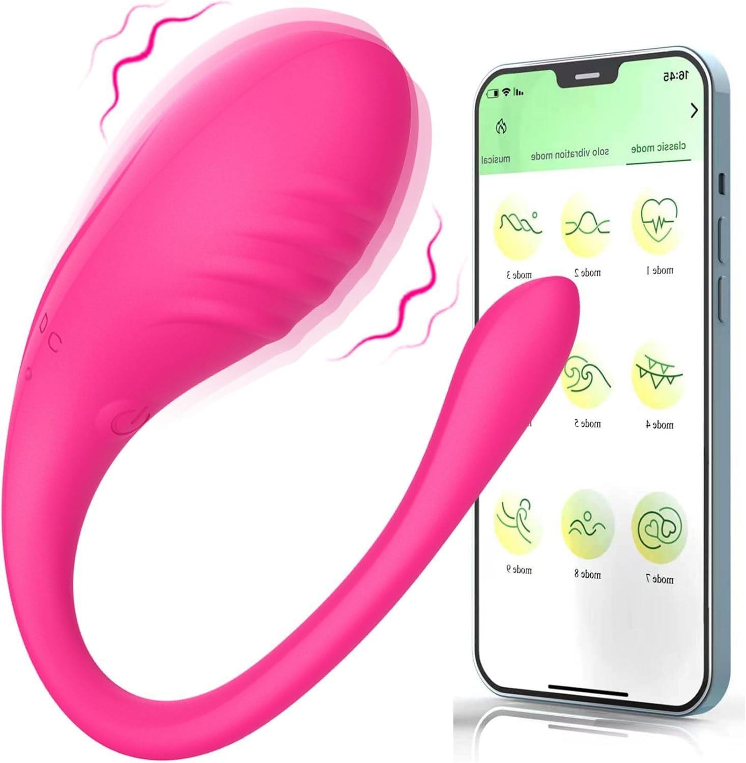Uzaktan App Telefon Kontrollü 9 Farklı Titreşim Modları Usb Şarjlı Giyilebilir Uygulamalı Vibratör