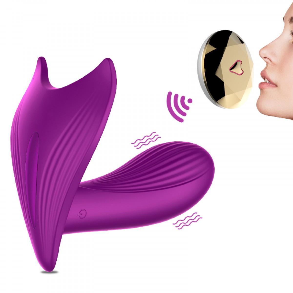 Uzaktan Kumandalı Şarjlı Giyilebilen G Noktası Ve Klitoris Uyarıcılı 10 Titreşim Modlu Vibratör