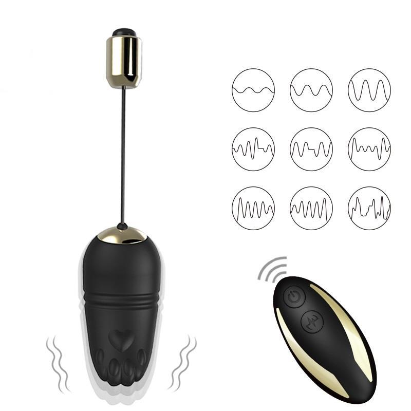 Uzaktan Kumandalı Şarjlı Soft Silikon Dokuda 9 Farklı Titreşimli Kegel Vajina Top Orgazm Vibratörü
