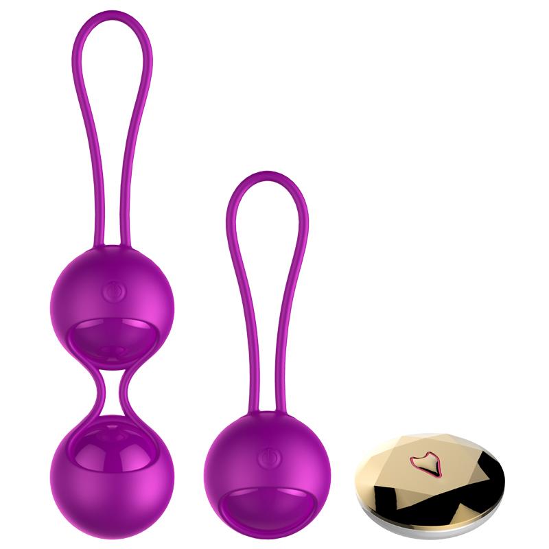 Uzaktan Kumandalı Usb Şarjlı Silikon Kegel Vajina Topları Orgazm Vibratör Zevk Topu Seti